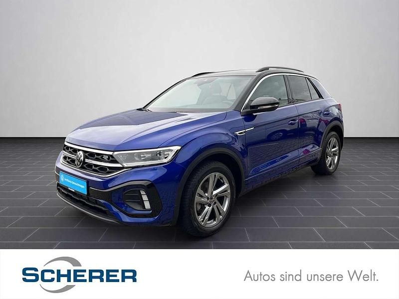 Lapiz blue metallic schwarz (metallic) Gebraucht 2025 VW T-Roc R-line SUV | 31.600 € (Fairer Preis) - Bild 1/4