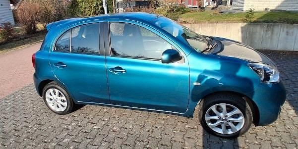 Gebraucht Nissan Micra 80 PS (58 kW) 2017 Blau Kleinwagen