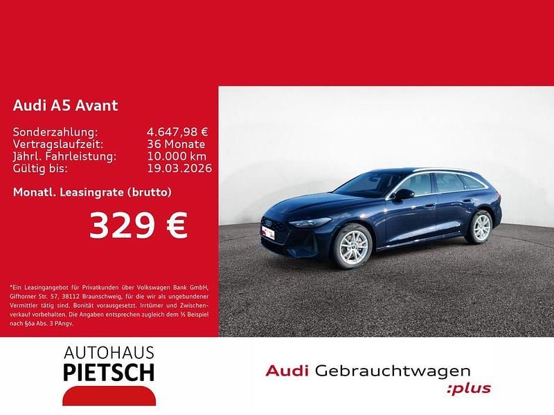 Gebraucht Audi A5 Sport 204 PS (150 kW) 2025 Firmamentblau metallic Kombi