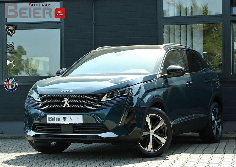 Blau Gebraucht 2023 Peugeot 3008 GT SUV | 27.680 € (Fairer Preis) - Bild 1/4