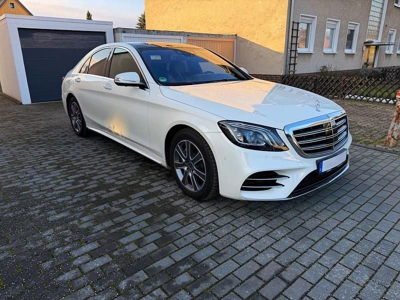 Weiß Gebraucht 2019 Mercedes S450 Limousine | 42.000 € (Superpreis) - Bild 1/4