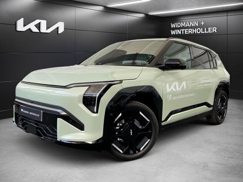 Grün Gebraucht 2025 Kia EV3 4 SUV | 45.850 € (Etwas zu teuer) - Bild 1/4