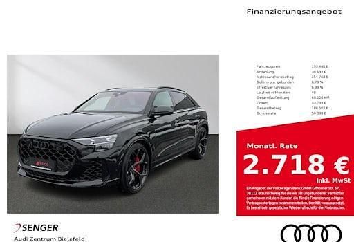 Neu Audi RS Q8 Performance 640 PS (470 kW) 2026 Schwarz SUV