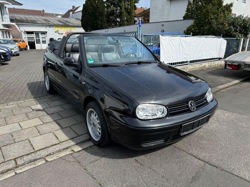 Schwarz Gebraucht 1998 VW Golf Cabriolet Cabrio | 2.699 € (Fairer Preis) - Bild 1/4