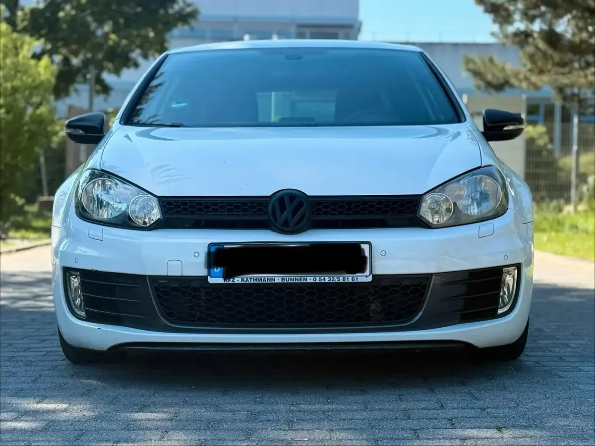 Gebraucht VW Golf VI GTI 211 PS (155 kW) 2009 Weiß Kleinwagen
