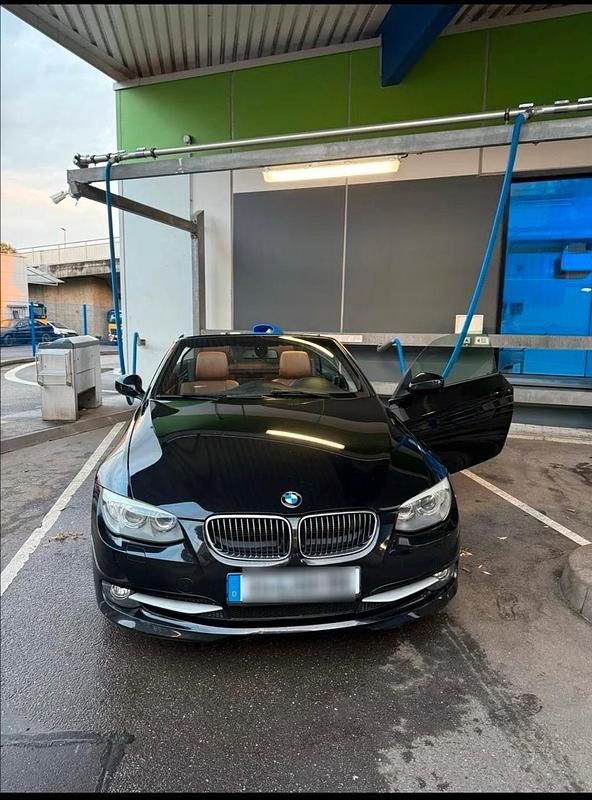 Schwarz Gebraucht 2011 BMW 325 Cabriolet Cabrio | 8.999 € (Guter Preis) - Bild 1/4