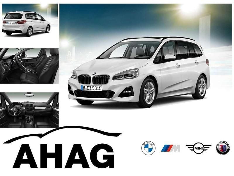 Mineralweiß metallic Gebraucht 2020 BMW 218 Gran Tourer M Sport Van / Kleinbus | 22.840 € (Fairer Preis) - Bild 1/4