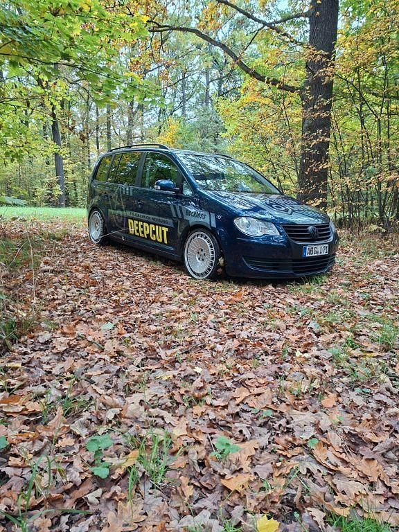 Gebraucht VW Touran United 140 PS (102 kW) 2008 Schwarz Van / Kleinbus