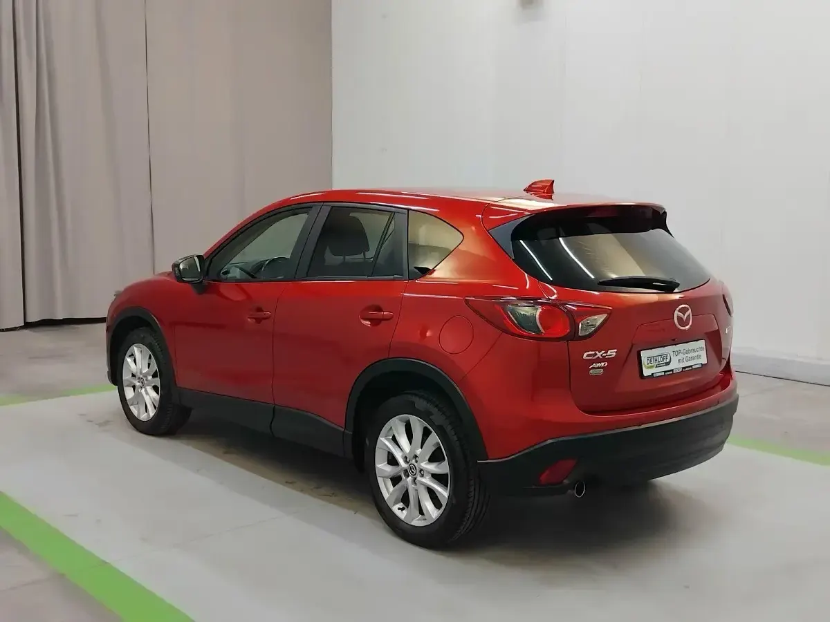 Gebraucht Mazda CX-5 Sports-Line 160 PS (117 kW) 2015 Rot SUV