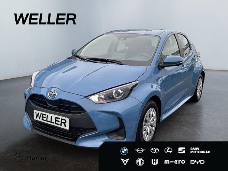 Blau Gebraucht 2021 Toyota Yaris Comfort Kleinwagen | 14.480 € (Fairer Preis) - Bild 1/3