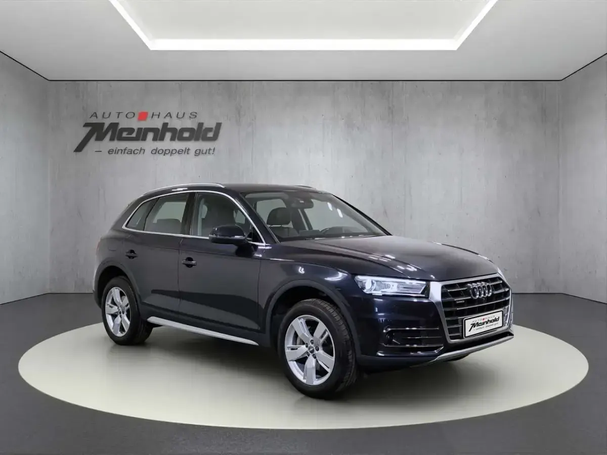 Gebraucht Audi Q5 Design 252 PS (185 kW) 2017 Mondscheinblau metallic SUV