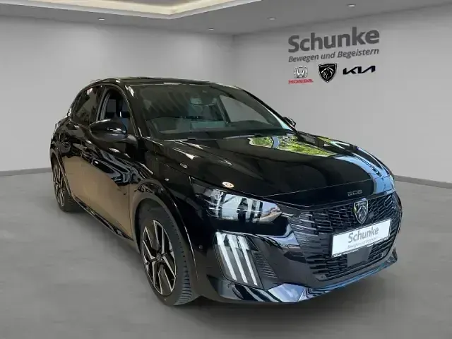 Gebraucht Peugeot e-208 GT 100 kW (136 PS) 2025 Schwarz Kleinwagen