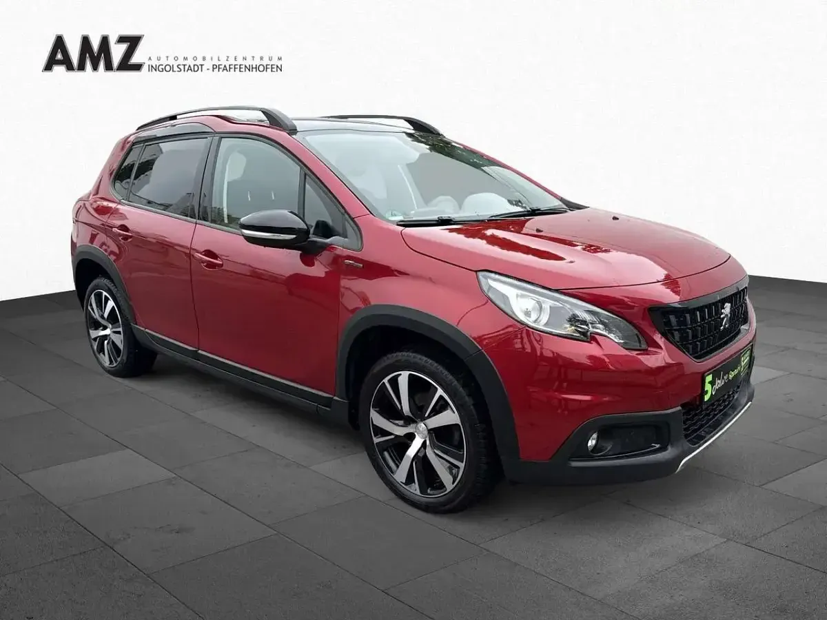 Gebraucht Peugeot 2008 Allure 131 PS (96 kW) 2019 Lackierung ultimaterot/metall SUV
