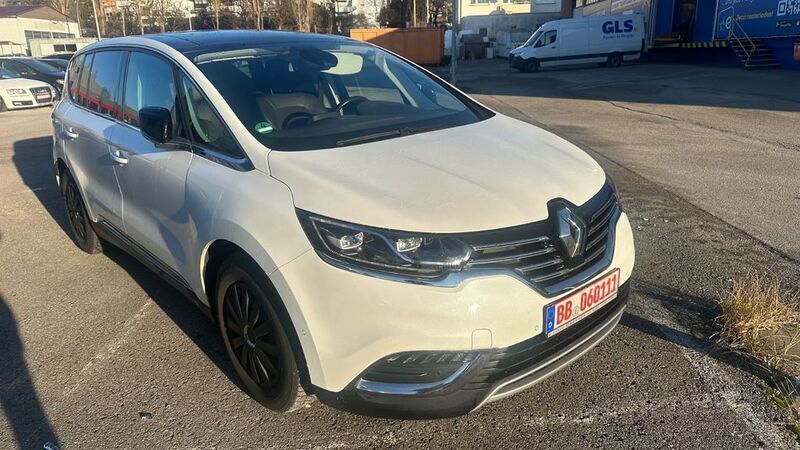 Weiss "nacre" Gebraucht 2018 Renault Espace Intens Van / Kleinbus | 19.999 € (Fairer Preis) - Bild 1/4