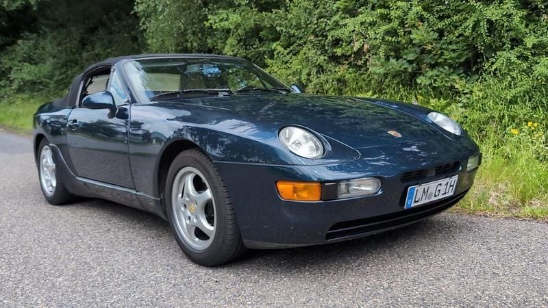 Grün Gebraucht 1991 Porsche 968 Cabrio | 39.999 € - Bild 1/4