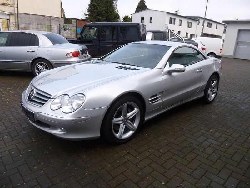 Gebraucht Mercedes SL500 306 PS (225 kW) 2002 Silber Cabrio