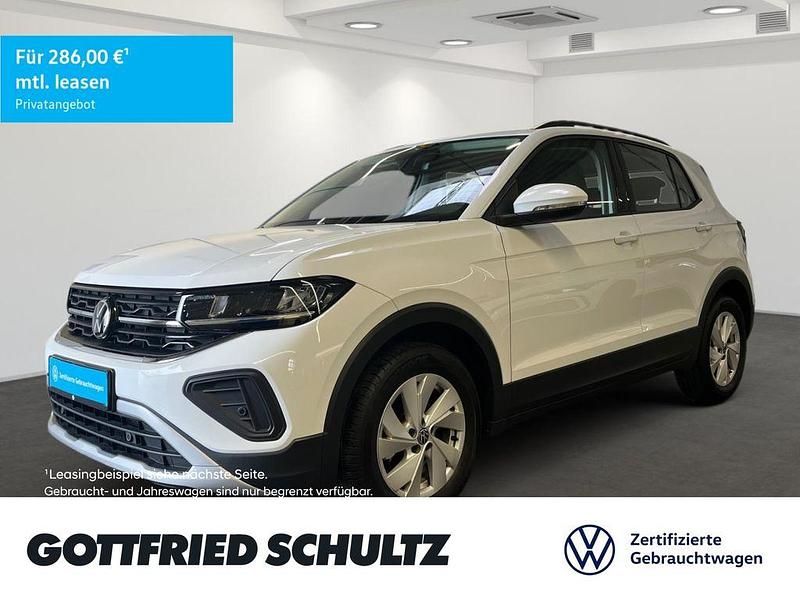 Weiss Gebraucht 2025 VW T-Cross IQ Drive SUV | 22.700 € (Fairer Preis) - Bild 1/3