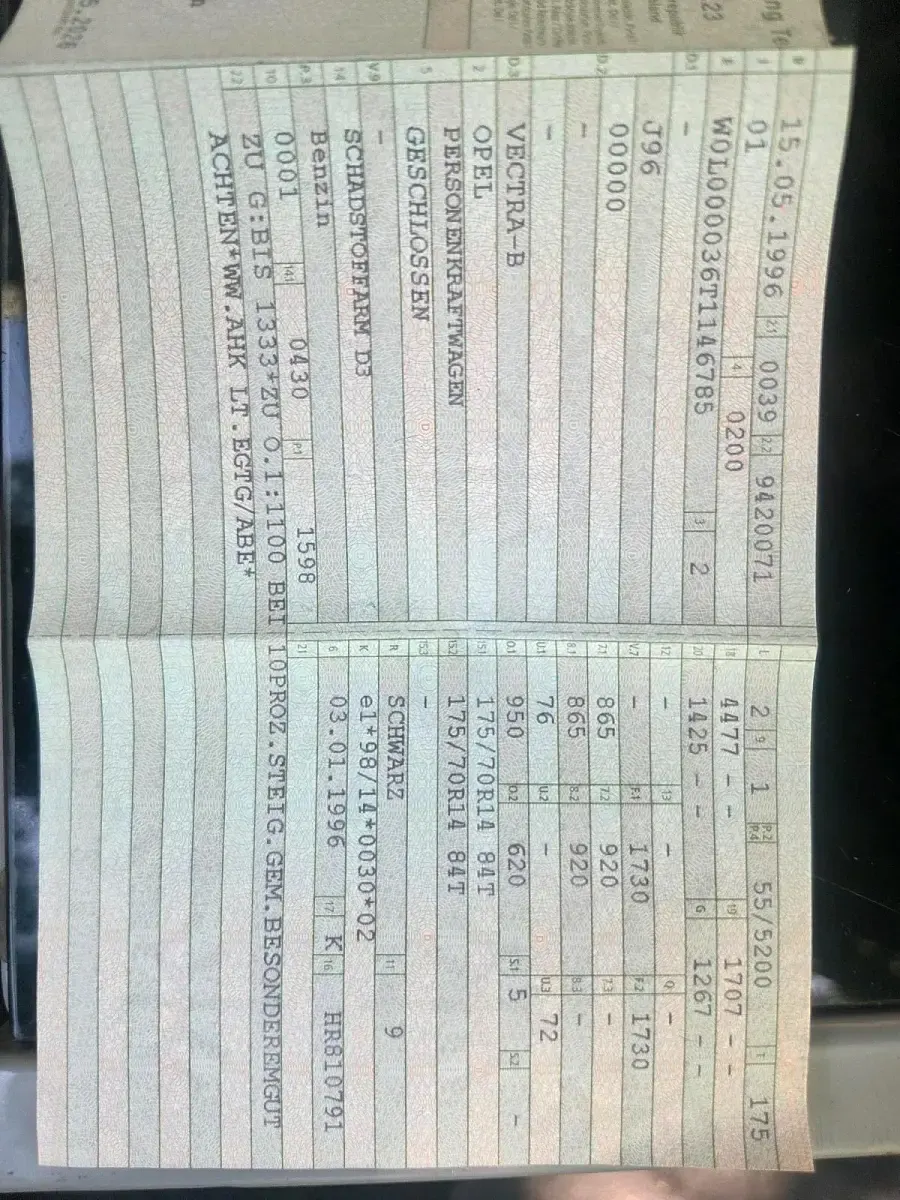 Gebraucht Opel Vectra 1986 Andere farben Limousine