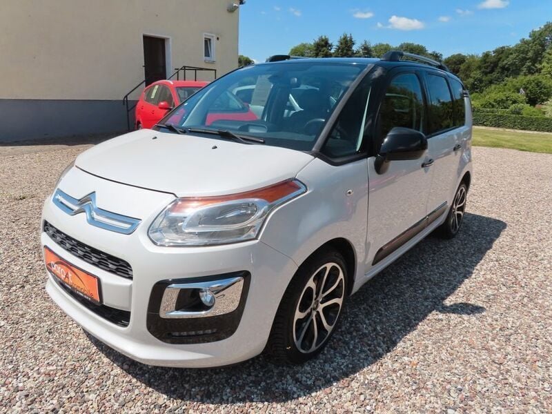 Weiß Gebraucht 2016 Citroën C3 Picasso Exclusive Van / Kleinbus | 9.790 € - Bild 1/4