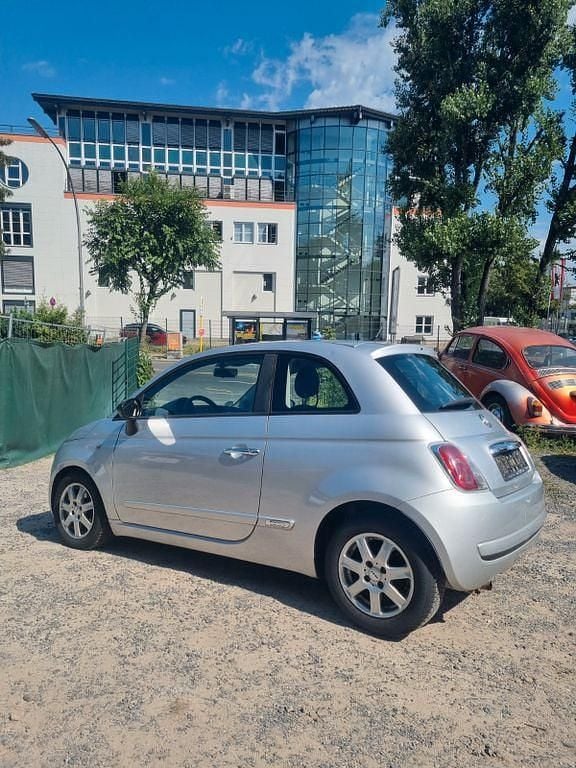 Gebraucht Fiat 500 Lounge 69 PS (50 kW) 2008 Weiß Kleinwagen