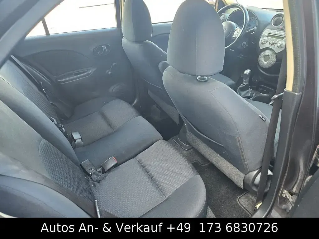 Gebraucht Nissan Micra Visia 80 PS (58 kW) 2011 Violett Kleinwagen
