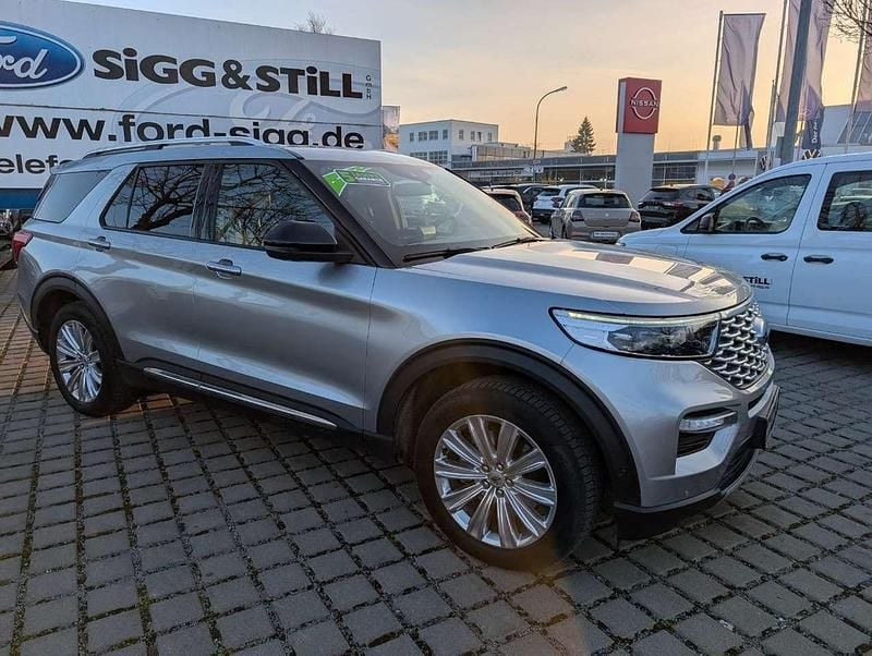 Gebraucht Ford Explorer Platinum 457 PS (336 kW) 2021 Iconicsilber metallic SUV