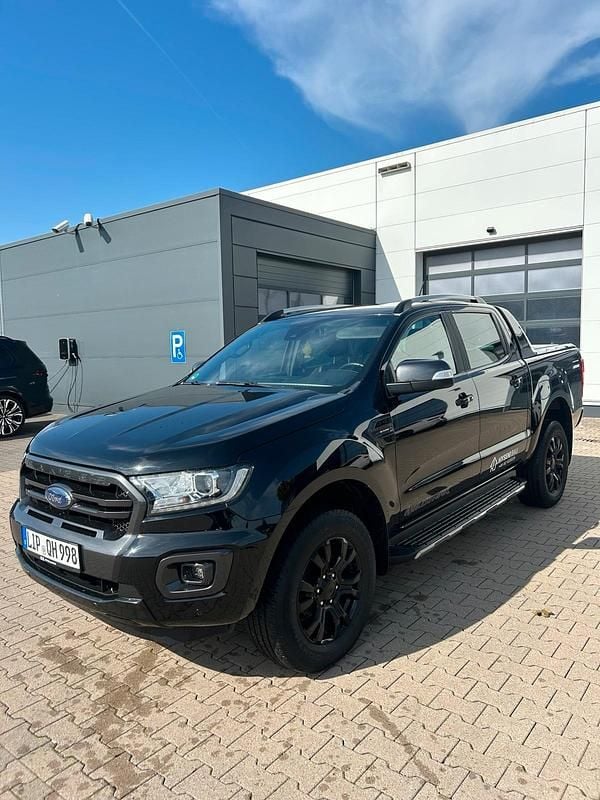 Schwarz Gebraucht 2020 Ford Ranger Wildtrack Abholung | 28.950 € (Superpreis) - Bild 1/4