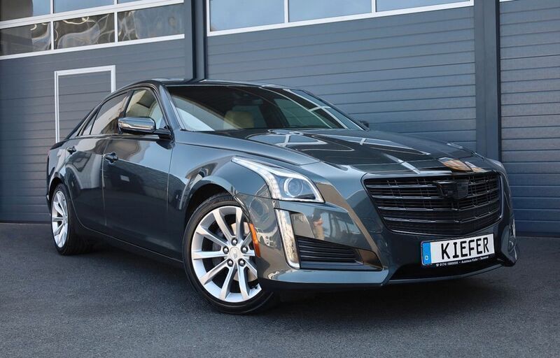 Grau Gebraucht 2018 Cadillac CTS Limousine | 23.950 € (Guter Preis) - Bild 1/4