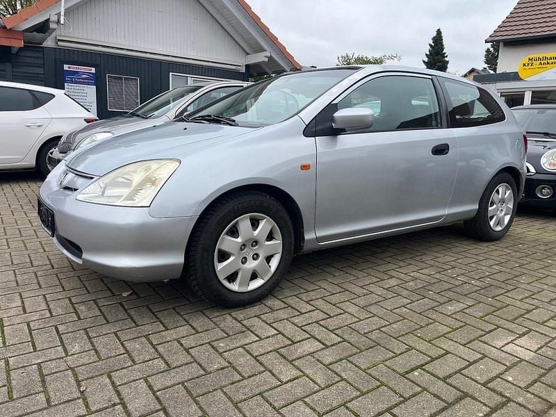 Silber Gebraucht 2002 Honda Civic Limousine | 790 € (Guter Preis) - Bild 1/4
