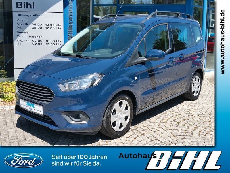Blau Gebraucht 2019 Ford Tourneo Courier Trend Van / Kleinbus | 12.490 € (Fairer Preis) - Bild 1/4