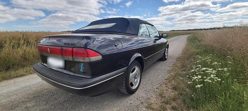 Gebraucht Saab 900 Cabriolet 144 PS (105 kW) 1996 Blau Cabrio