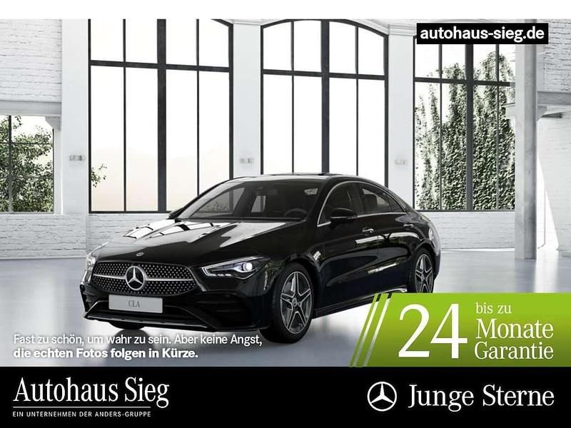 Kosmosschwarz Gebraucht 2024 Mercedes 220 Premium Coupé | 43.154 € - Bild 1/3