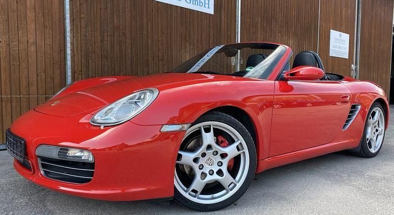 Rot Gebraucht 2005 Porsche Boxster S Sport Cabrio | 19.930 € - Bild 1/4