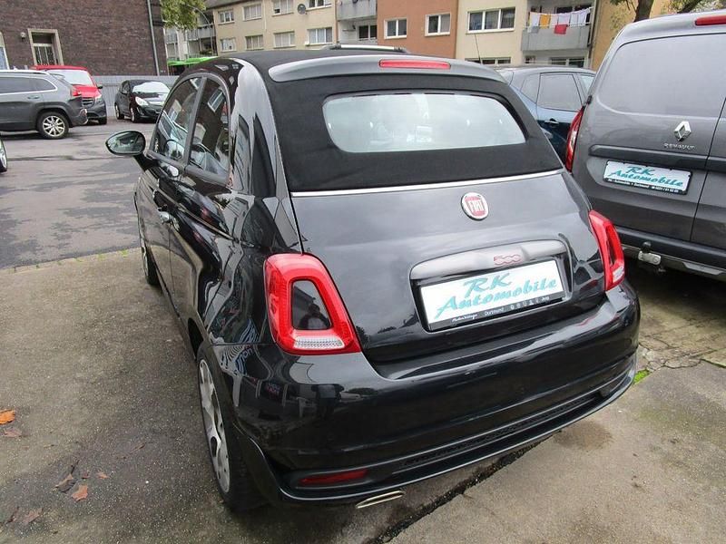 Gebraucht Fiat 500S 69 PS (50 kW) 2019 Schwarz Cabrio