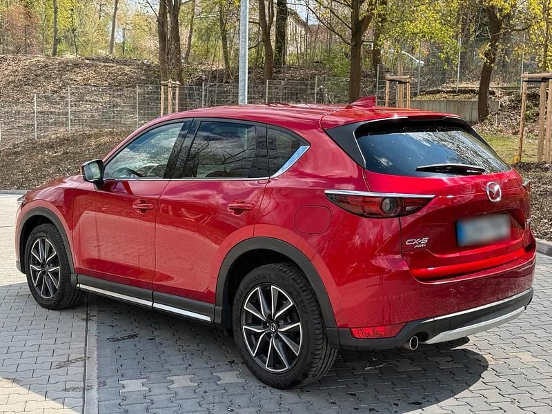 Usata Mazda CX-5 175 CV (128 kW) 2017 Rosso SUV