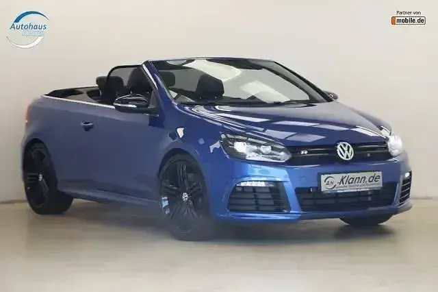 Gebraucht VW Golf Cabriolet R 265 PS (194 kW) 2014 Blau Cabrio