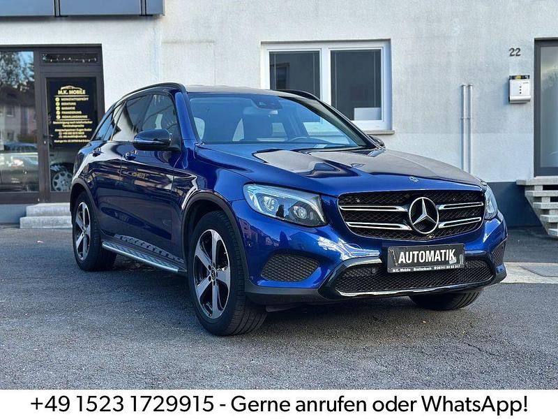Blau Gebraucht 2018 Mercedes GLC250 SUV | 26.900 € (Fairer Preis) - Bild 1/4