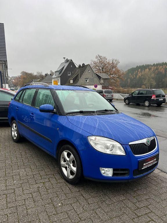 Blau Gebraucht 2008 Skoda Fabia Style Kombi | 2.800 € (Fairer Preis) - Bild 1/4