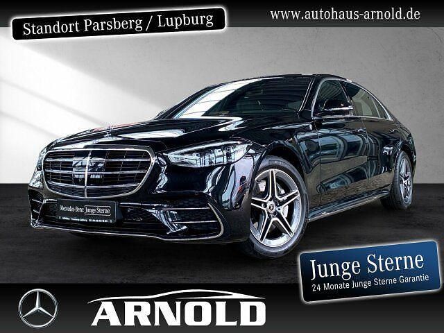 Schwarz (obsidianschwarz) Gebraucht 2024 Mercedes S450 AMG line Limousine | 111.440 € (Fairer Preis) - Bild 1/4