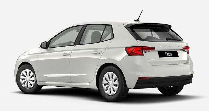 Neu Skoda Fabia Essence 80 PS (58 kW) 2025 Weiß Limousine