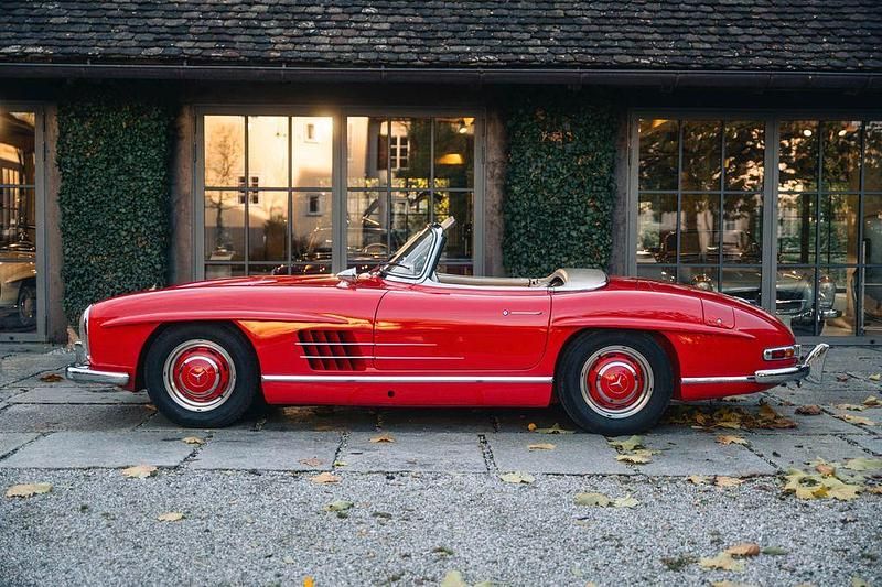 Gebraucht Mercedes SL300 215 PS (158 kW) 1958 Rot Cabrio