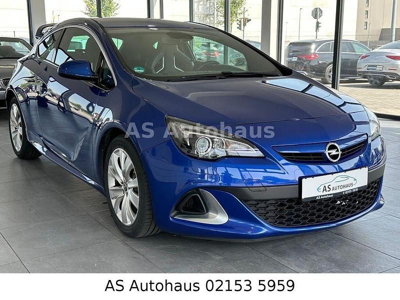 Blau Gebraucht 2017 Opel Astra GTC OPC Coupé | 13.850 € (Teuer) - Bild 1/4