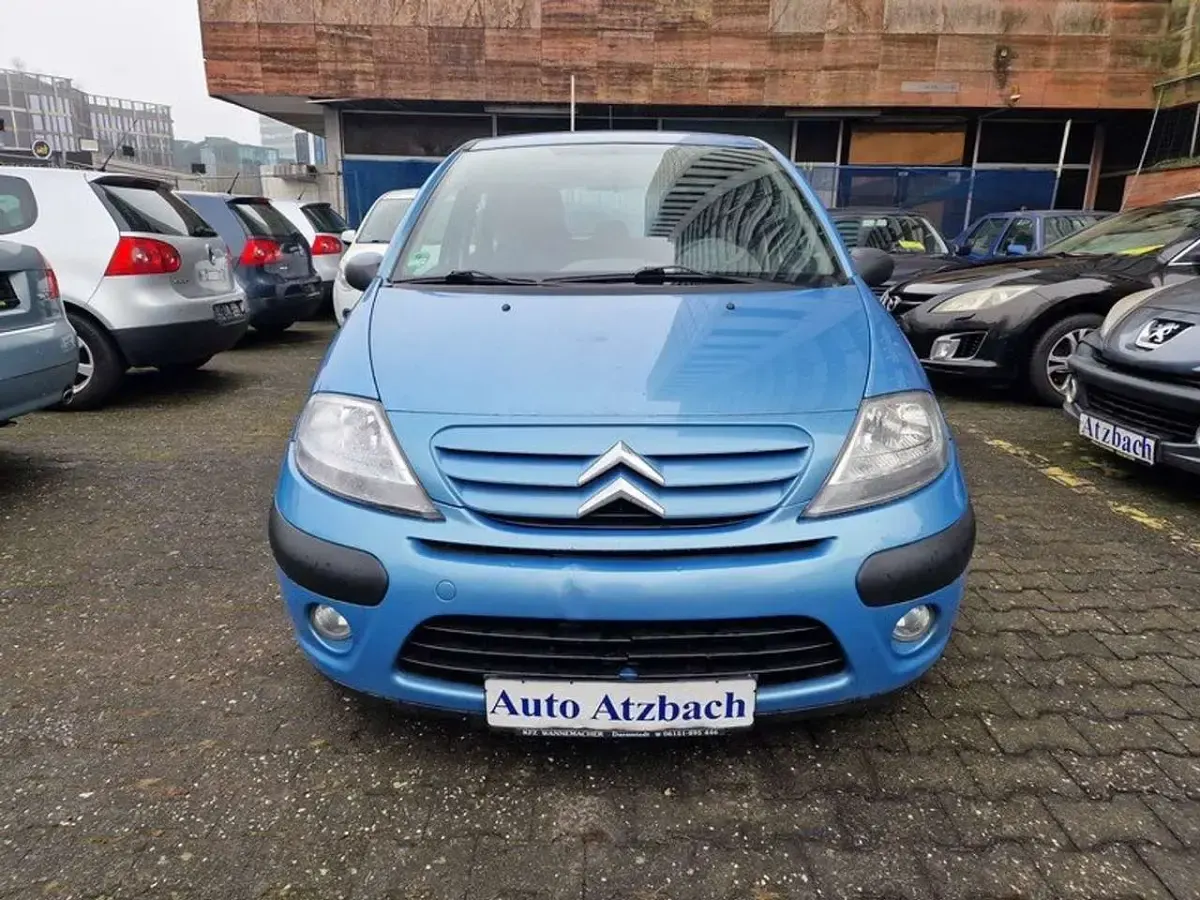 Gebraucht Citroën C3 73 PS (53 kW) 2006 Ocean blau Kleinwagen