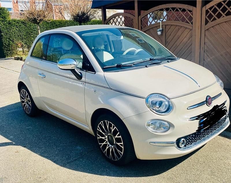 Beige Gebraucht 2019 Fiat 500C Cabrio | 9.450 € (Guter Preis) - Bild 1/4