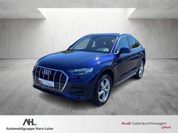 Blau Gebraucht 2024 Audi Q5 Sportback S-Line SUV | 51.615 € (Fairer Preis) - Bild 1/4