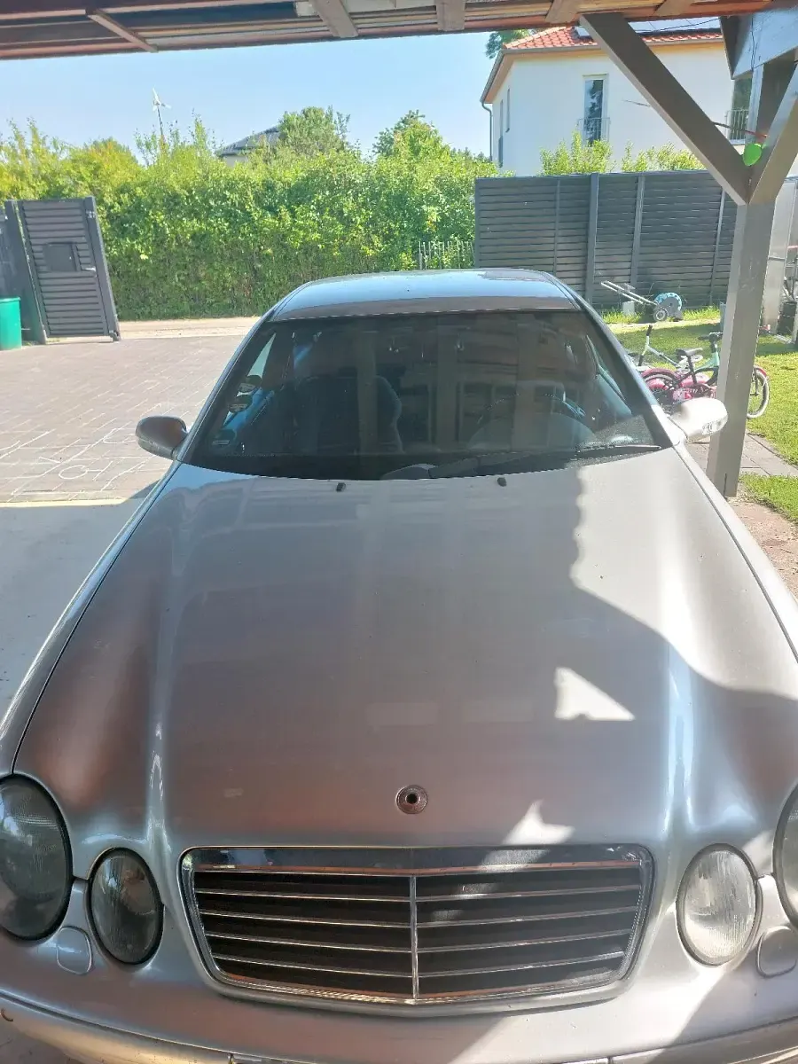 Gebraucht Mercedes CLK200 160 PS (117 kW) 2001 Silber Coupé