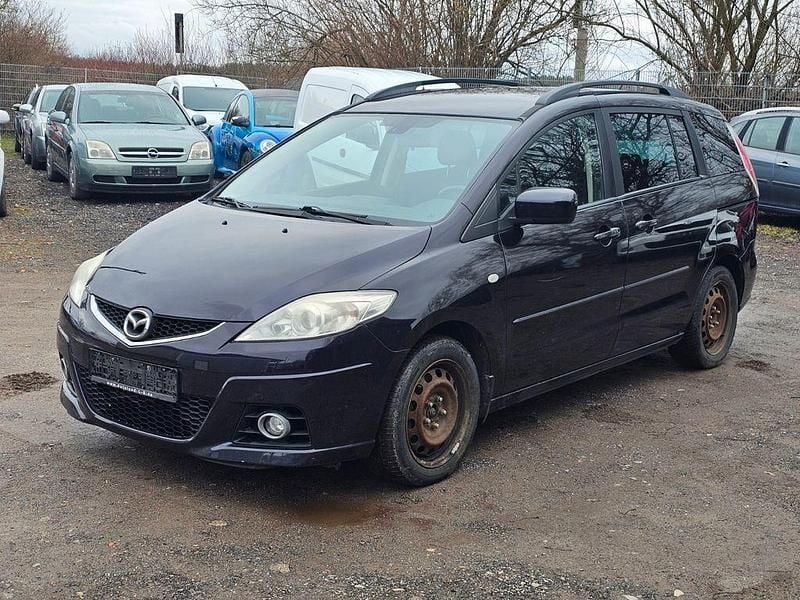 Gebraucht Mazda 5 Exclusive 143 PS (105 kW) 2008 Blau Van / Kleinbus