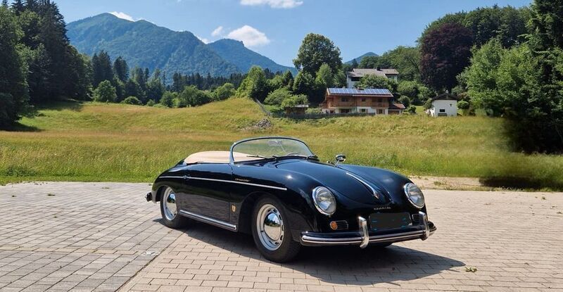 Schwarz Gebraucht 1956 Porsche 356 Cabrio | 479.000 € - Bild 1/4
