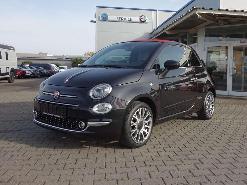 Vesuvio schwarz Gebraucht 2020 Fiat 500C Star Cabrio | 12.490 € (Fairer Preis) - Bild 1/4