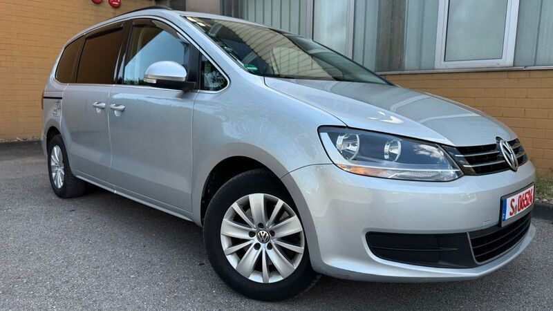 Grau Gebraucht 2015 VW Sharan Van / Kleinbus | 14.400 € (Superpreis) - Bild 1/4